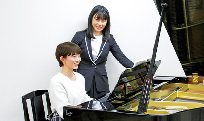 ピアノ練習室写真