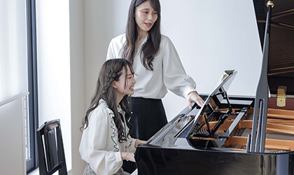 ピアノ練習室写真