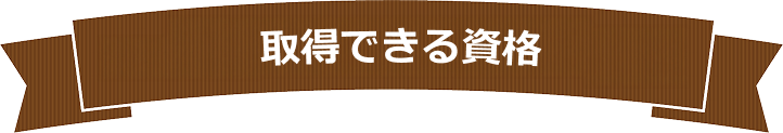 取得できる資格
